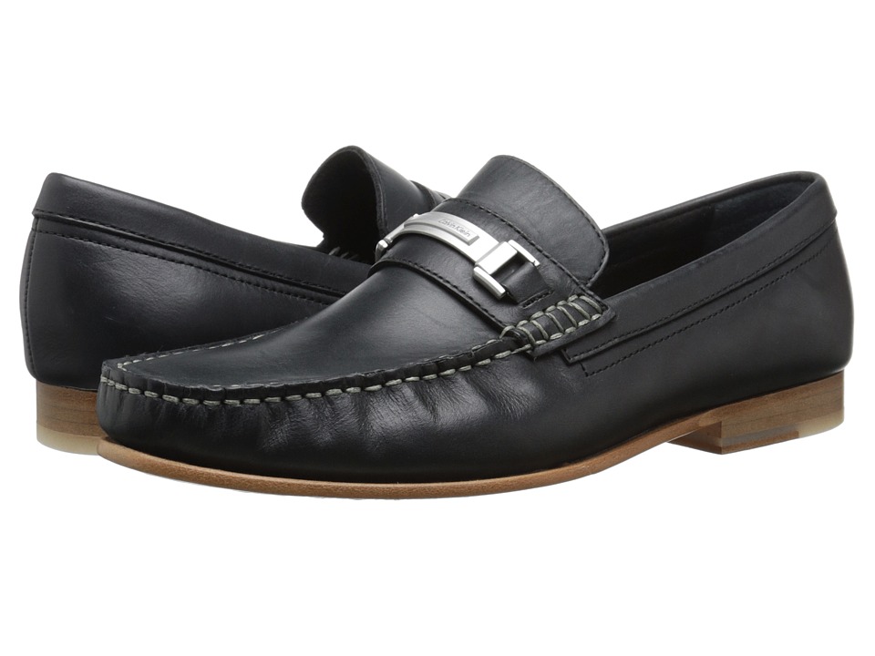 Calvin Klein Bruce (Black Washed Leather) Men