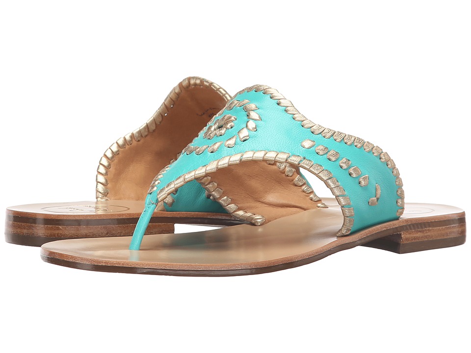Jack Rogers Blair (Caribbean Blue/Gold) Women