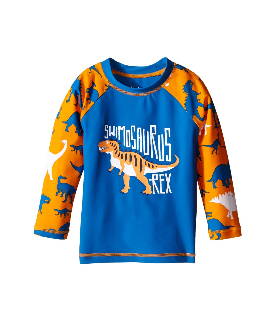 Hatley Kids Silhouette Dinos Rashguard (Toddler/Little Kids/Big Kids) (Blue) Boy