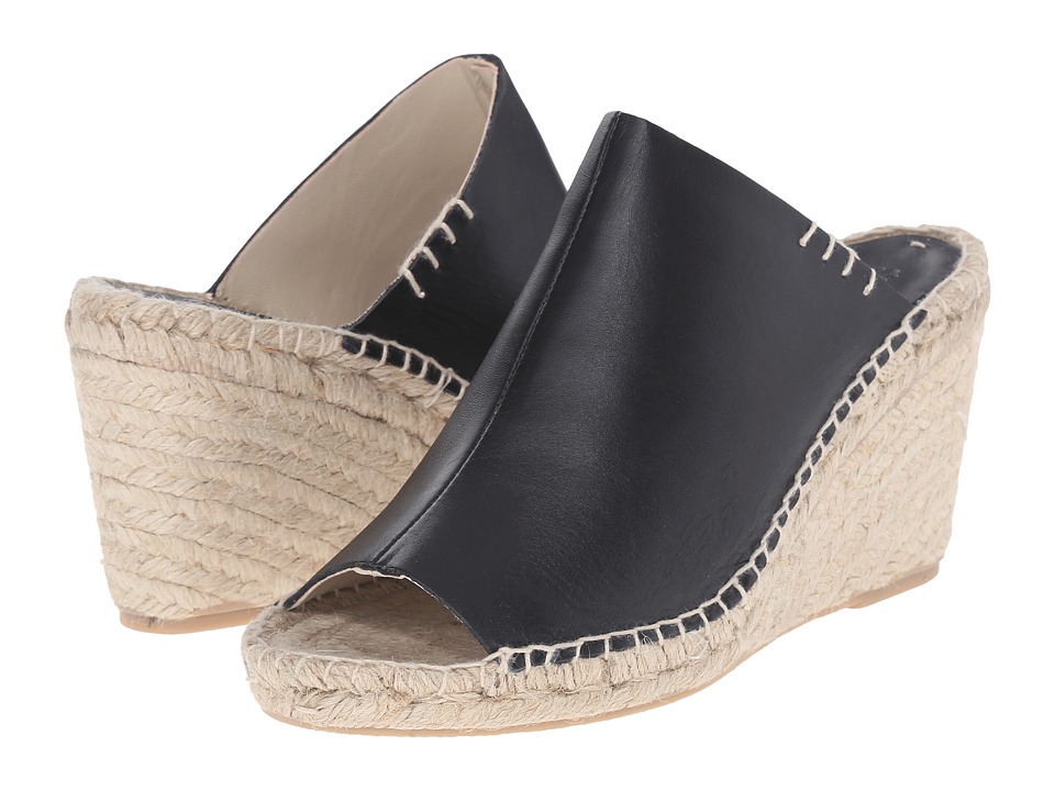 Soludos Mule Wedge (Black) Women