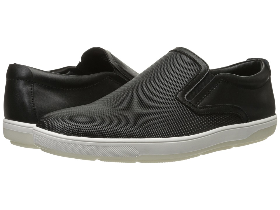 UPC 889655759071 product image for Calvin Klein - Wilbert (Black Diamond Perf) Men's Slip on  Shoes | upcitemdb.com