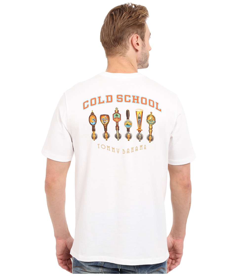 Tommy Bahama Cold School Tee (White) Men