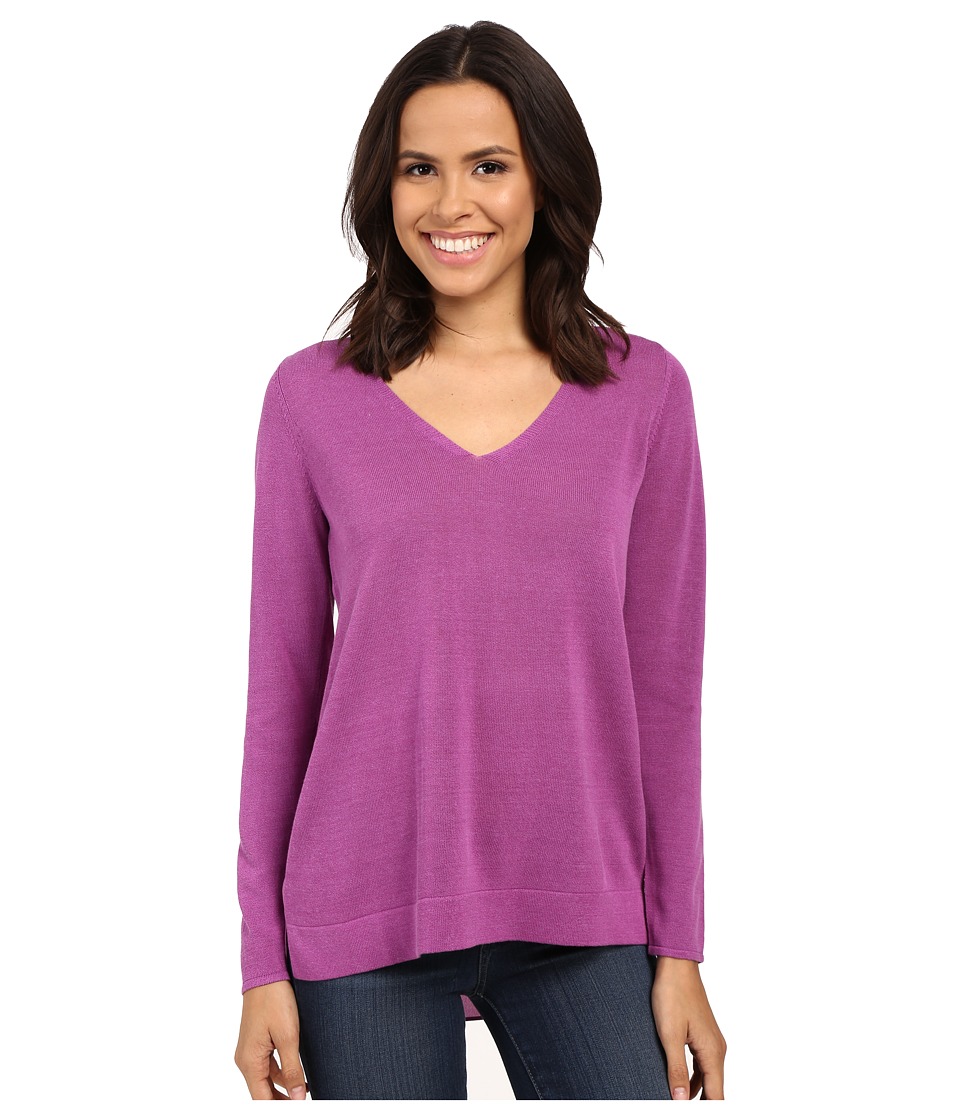NYDJ Mixed Media Sweater (Lotus Flower) Women