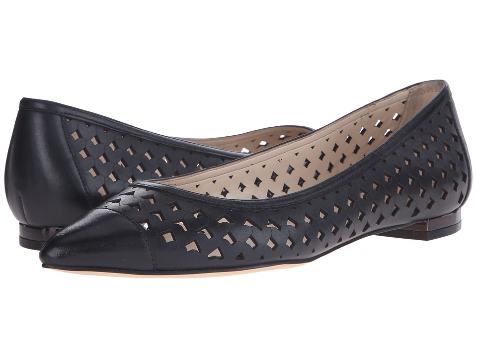 Nine West Ashling (Black Leather) Women