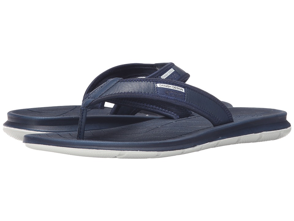 UPC 809702343251 product image for ECCO Sport - Intrinsic Thong Sandal (True Navy) Men's Sandals | upcitemdb.com