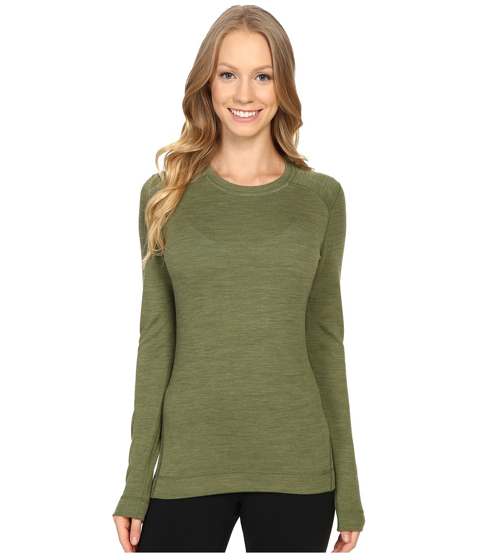 Smartwool NTS Mid 250 Crew Top (Light Loden Heather) Women