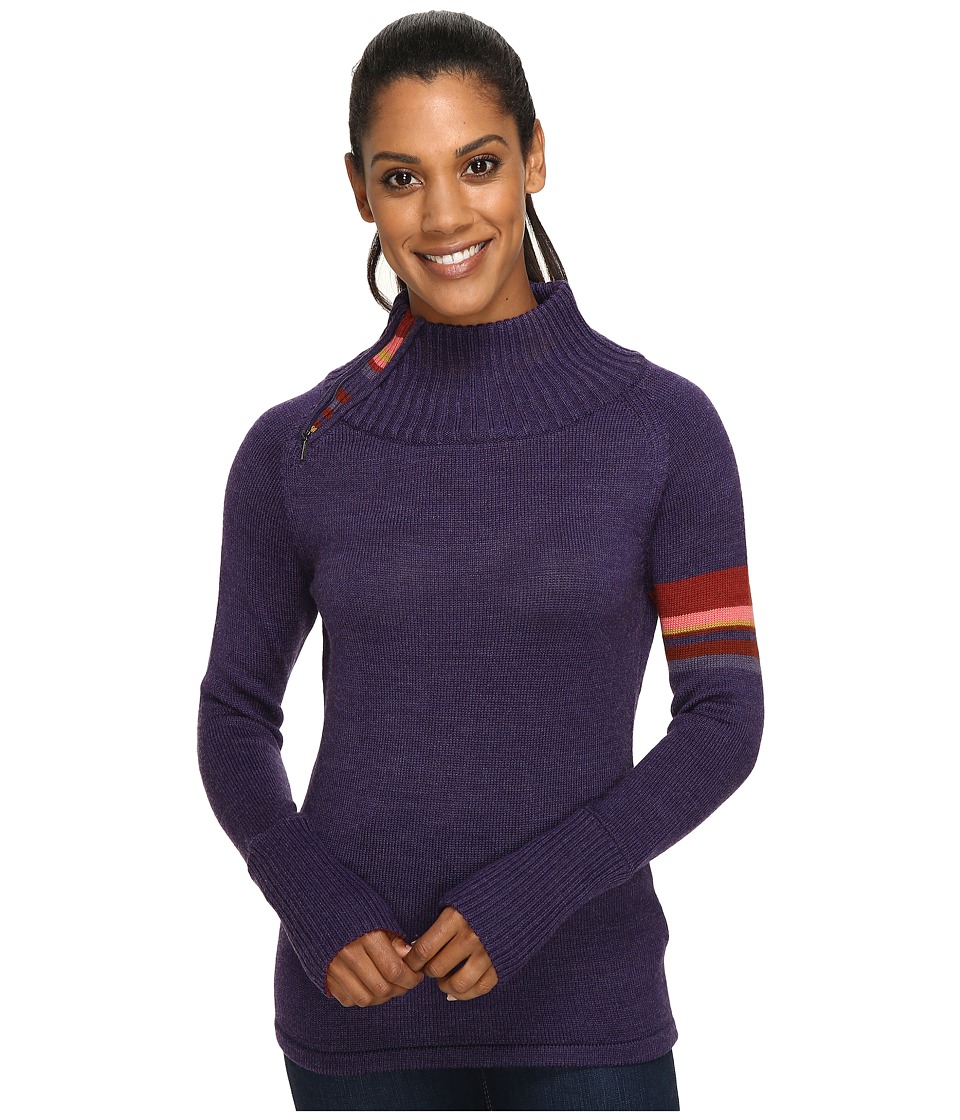 Smartwool Isto Sport Sweater (Mountain Purple Heather) Women