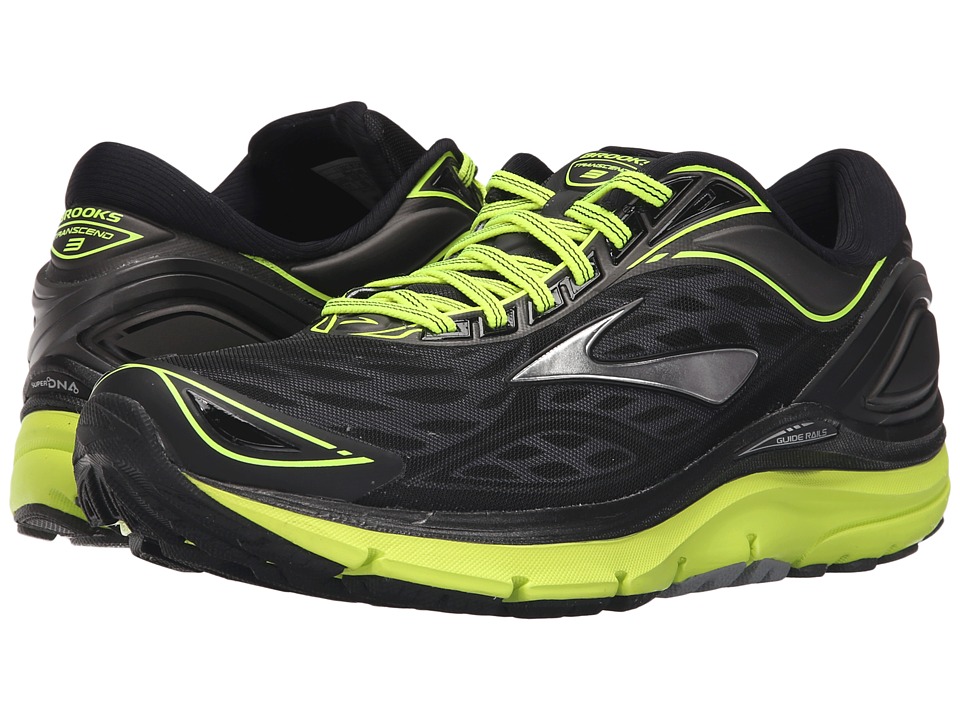 brooks transcend 3 mens yellow