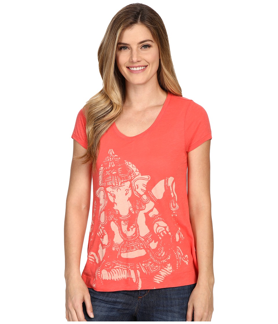Lucky Brand Ganesh Tee (Cayenne) Women