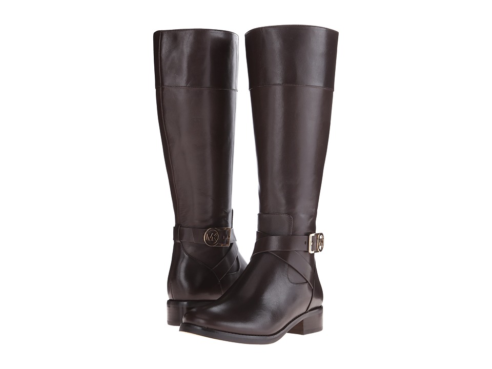 MICHAEL Michael Kors Bryce Tall Boot (Dark Chocolate) Women