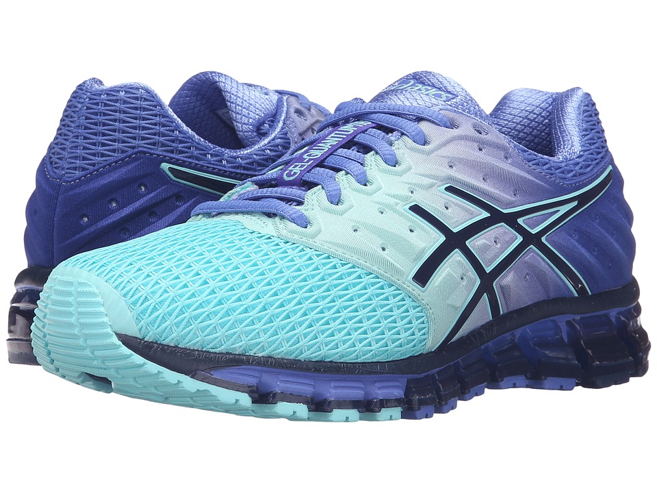 ASICS - Gel-Quantum(r) 180 2 (Aruba Blue/Blue Print/Primrose Purple) Women