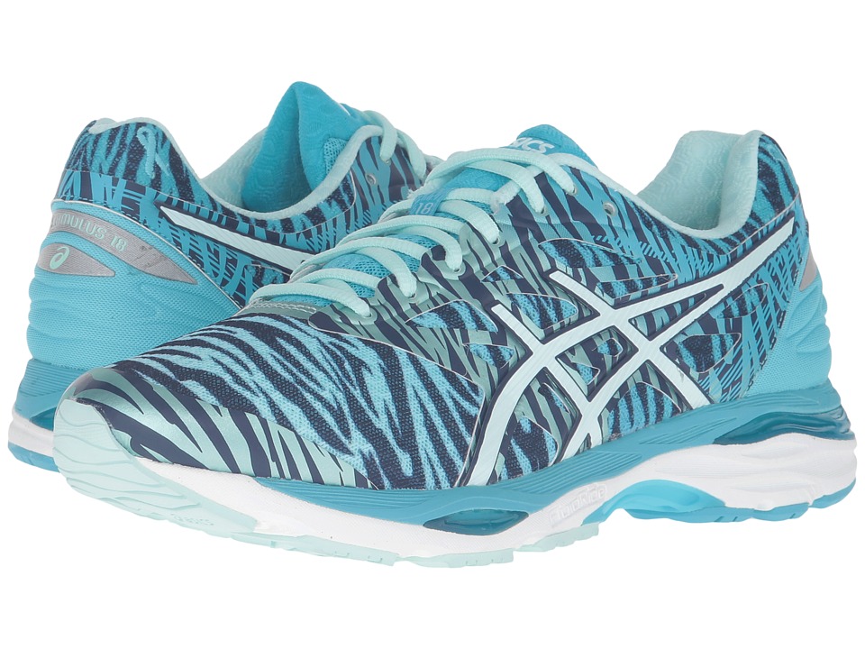 ASICS - Gel-Cumulus 18 BR (Soothing Sea/Indigo Blue/Blue Ribbon) Women