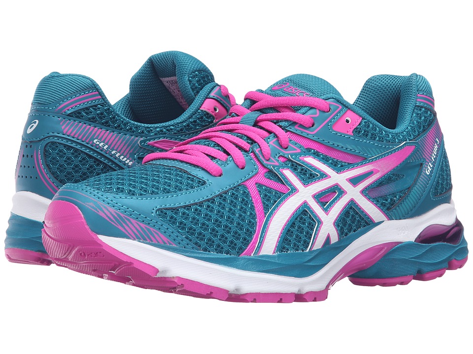 tenis asics rosa gel flux tenis asics rosa gel flux