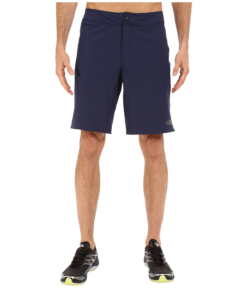 The North Face Kilowatt Shorts (Cosmic Blue/Macaw Green) Men