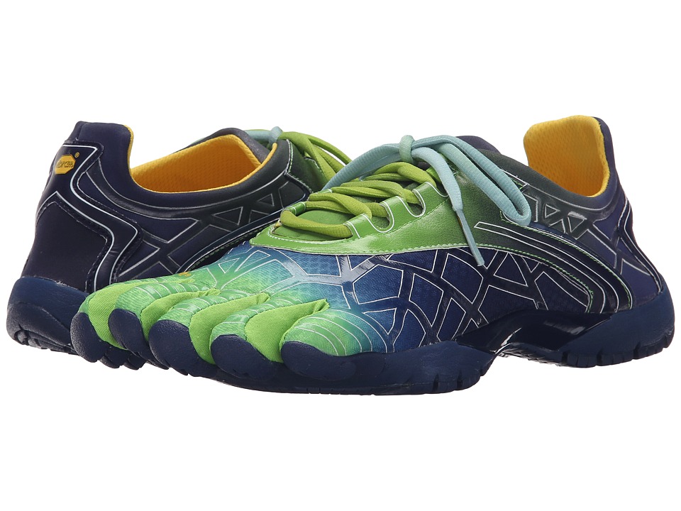 UPC 847100047043 product image for Vibram FiveFingers - Vybrid Sneak (Blue/Green) Men's Shoes | upcitemdb.com