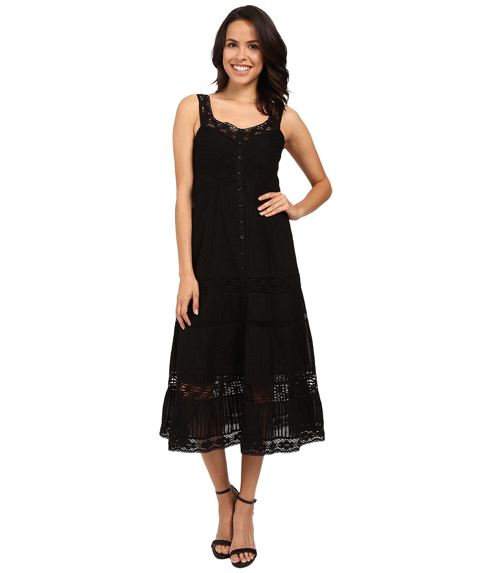 Nanette Lepore All Laced-Up Dress (Black) Women