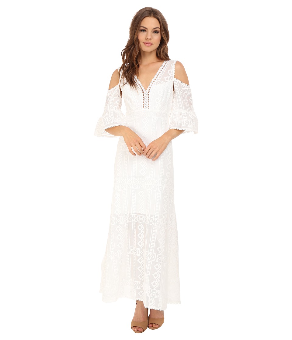 Nanette Lepore Merengue Maxi Dress (Ivory) Women