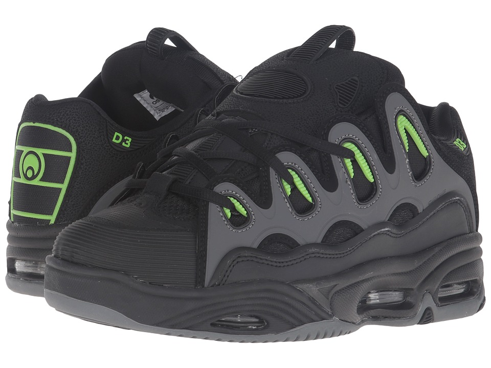 osiris d3 black green