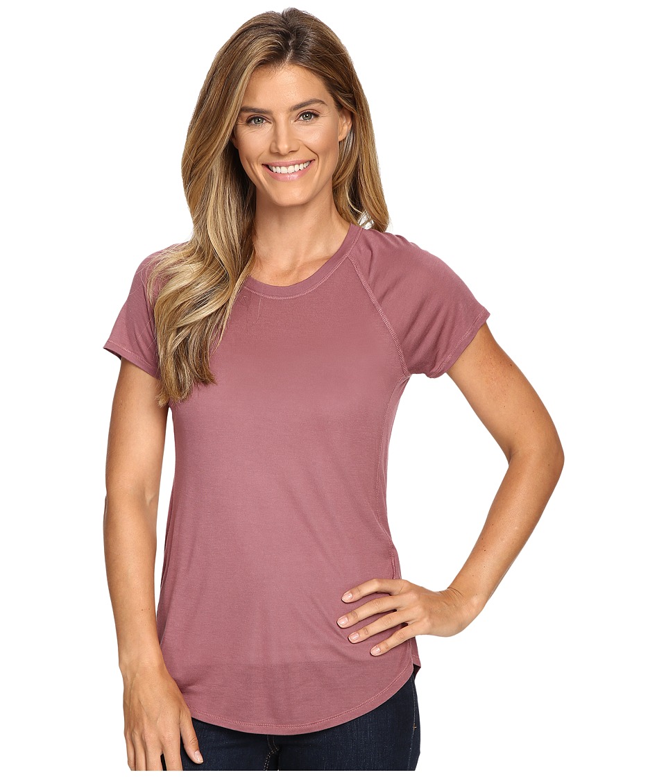The North Face Nueva Short Sleeve Top (Renaissance Rose) Women