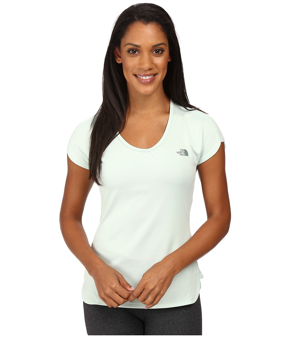 The North Face Nueva Short Sleeve Top (Balsam Green) Women