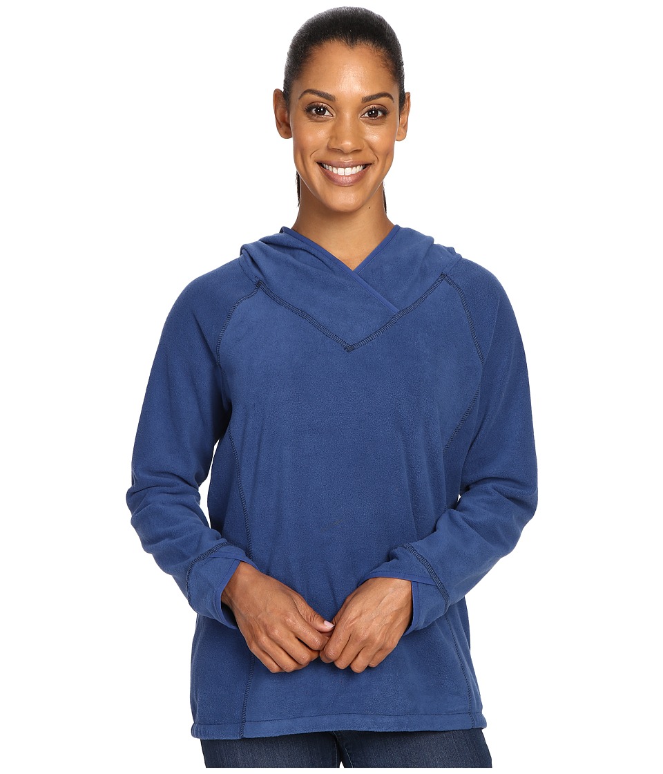 Royal Robbins Foxtail Fleece Hoodie (Twilight Blue) Women
