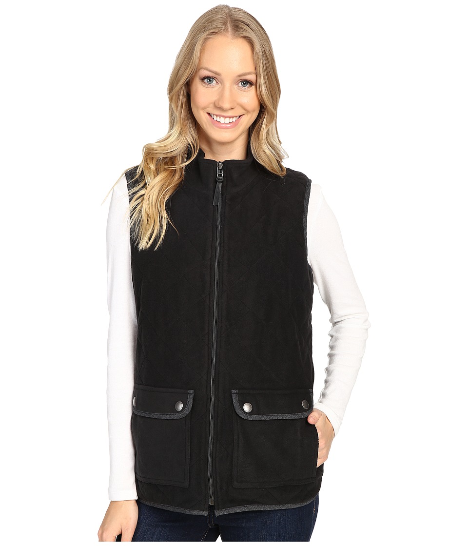 Royal Robbins Foxtail Fleece Vest (Jet Black) Women