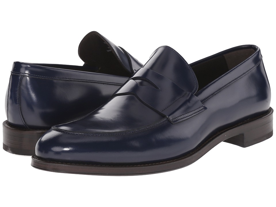 Crosby Square Burtson (Navy High Shine) Men