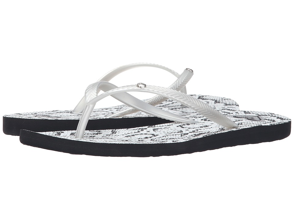 Roxy - Bermuda (Black/Metallic Silver) Women