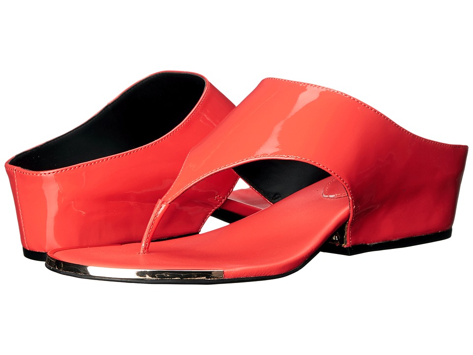 Calvin Klein Ciara (Deep Coral Patent) Women