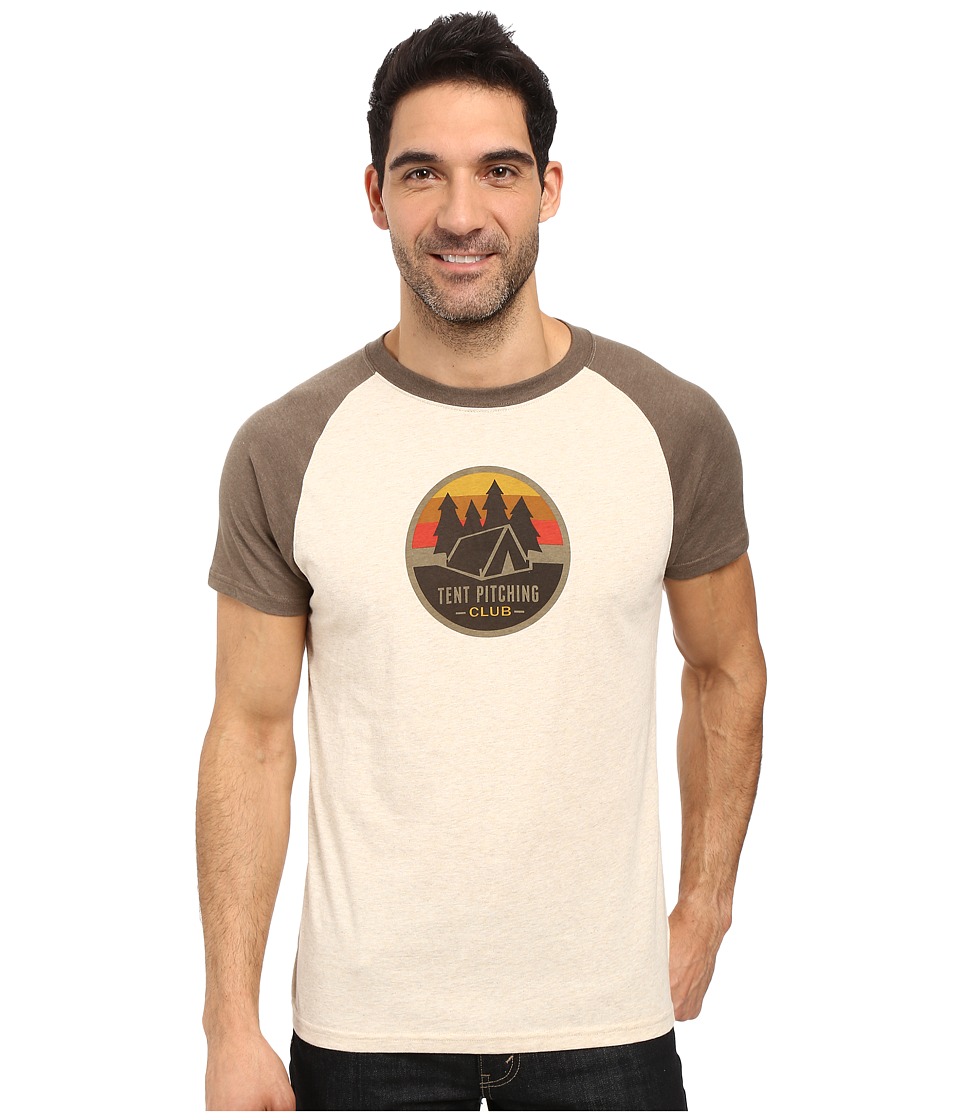 Prana Tent Pitch Club T-Shirt (Stone) Men