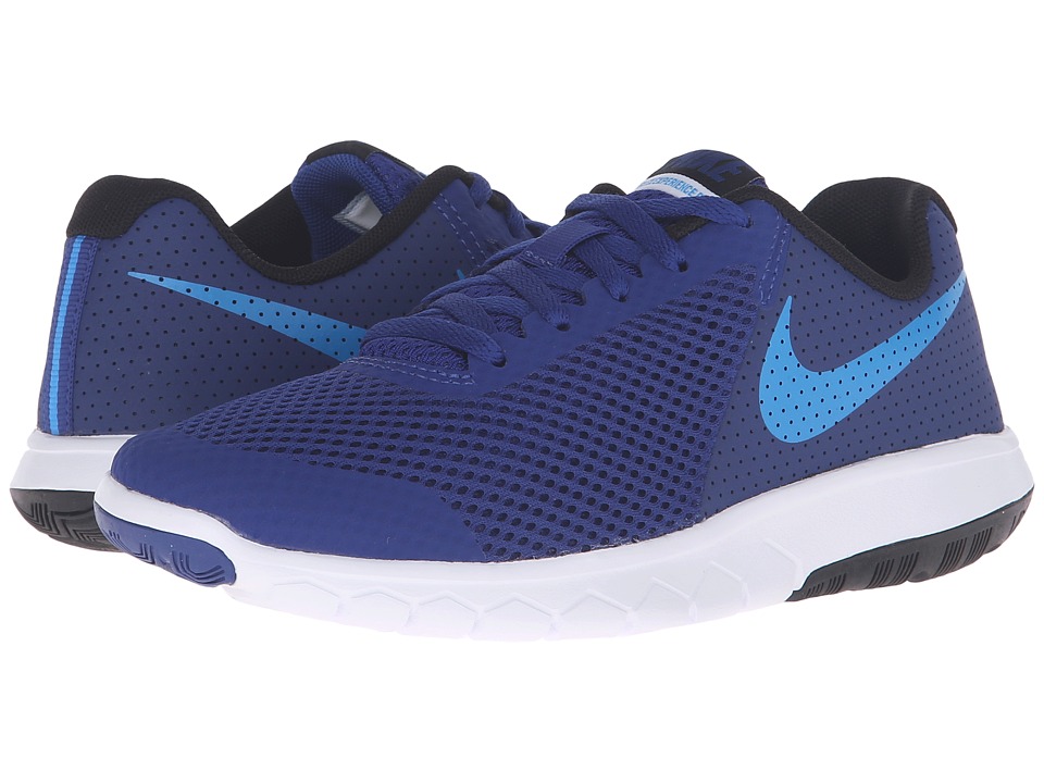 Nike Kids - Flex Experience 5 (Big Kid) (Deep Royal Blue/Black/White/Photo Blue) Boys Shoes