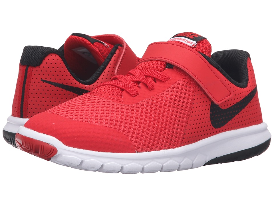 Nike Kids - Flex Experience 5 (Little Kid) (University Red/Black/White/Bright Crimson) Boys Shoes
