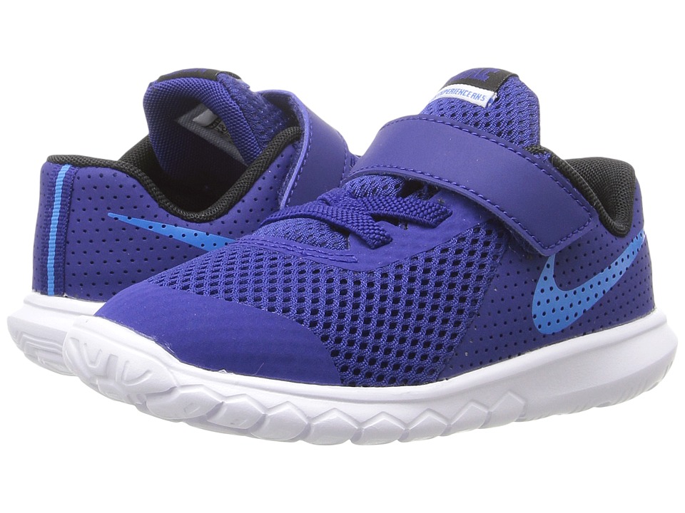 Nike Kids - Flex Experience 5 (Infant/Toddler) (Deep Royal Blue/Black/White/Photo Blue) Boys Shoes