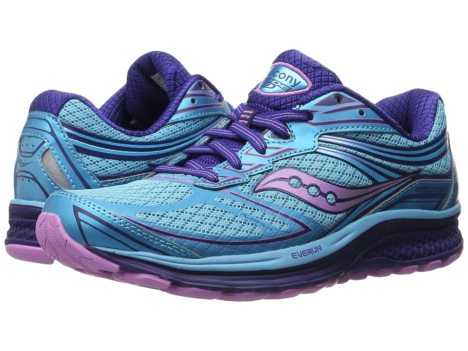 Saucony - Guide 9 (Blue/Purple/Pink) Women