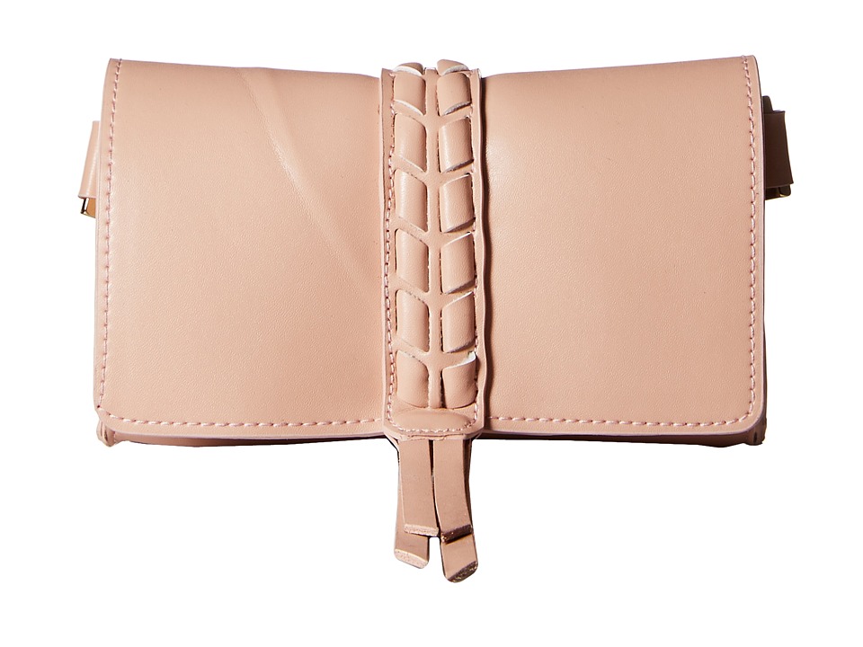 Ivanka Trump - Belt Bag with Lacing Detail On 20mm Panel (Rose) Women's Belts