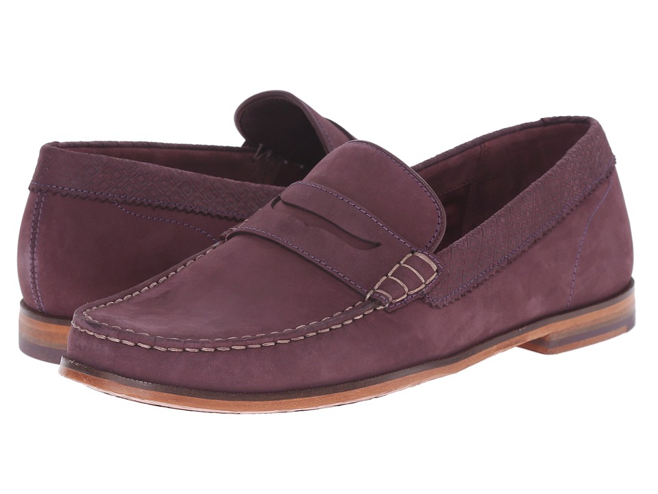 Ted Baker Miicke 2 (Dark Red Nubuck) Men
