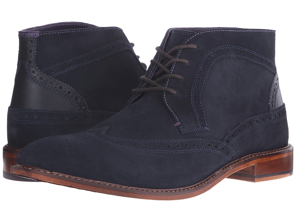 Ted Baker - Pericop 2 (Dark Blue/Black Suede) Men