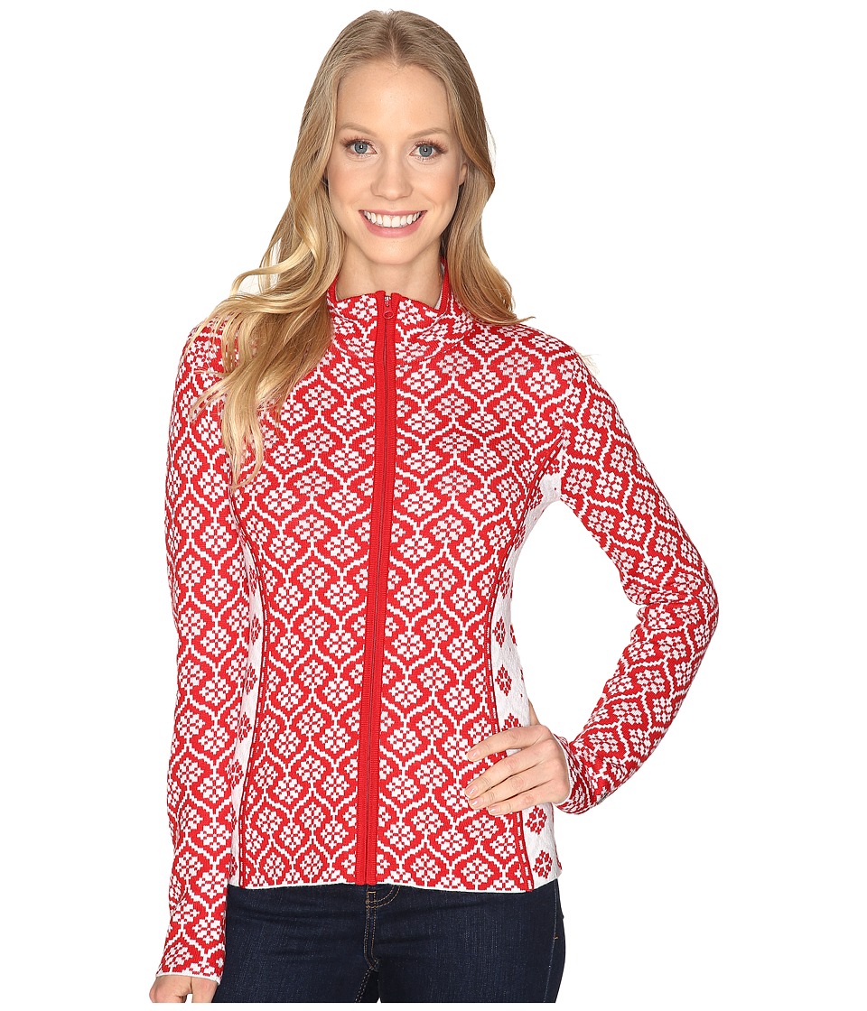 Obermeyer Jenny Knit Cardigan (Crimson) Women
