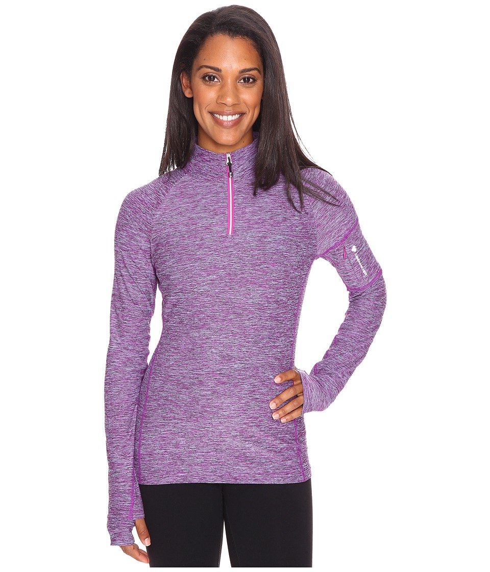 Obermeyer Nora Baselayer Zip Top (Violet Vibe) Women