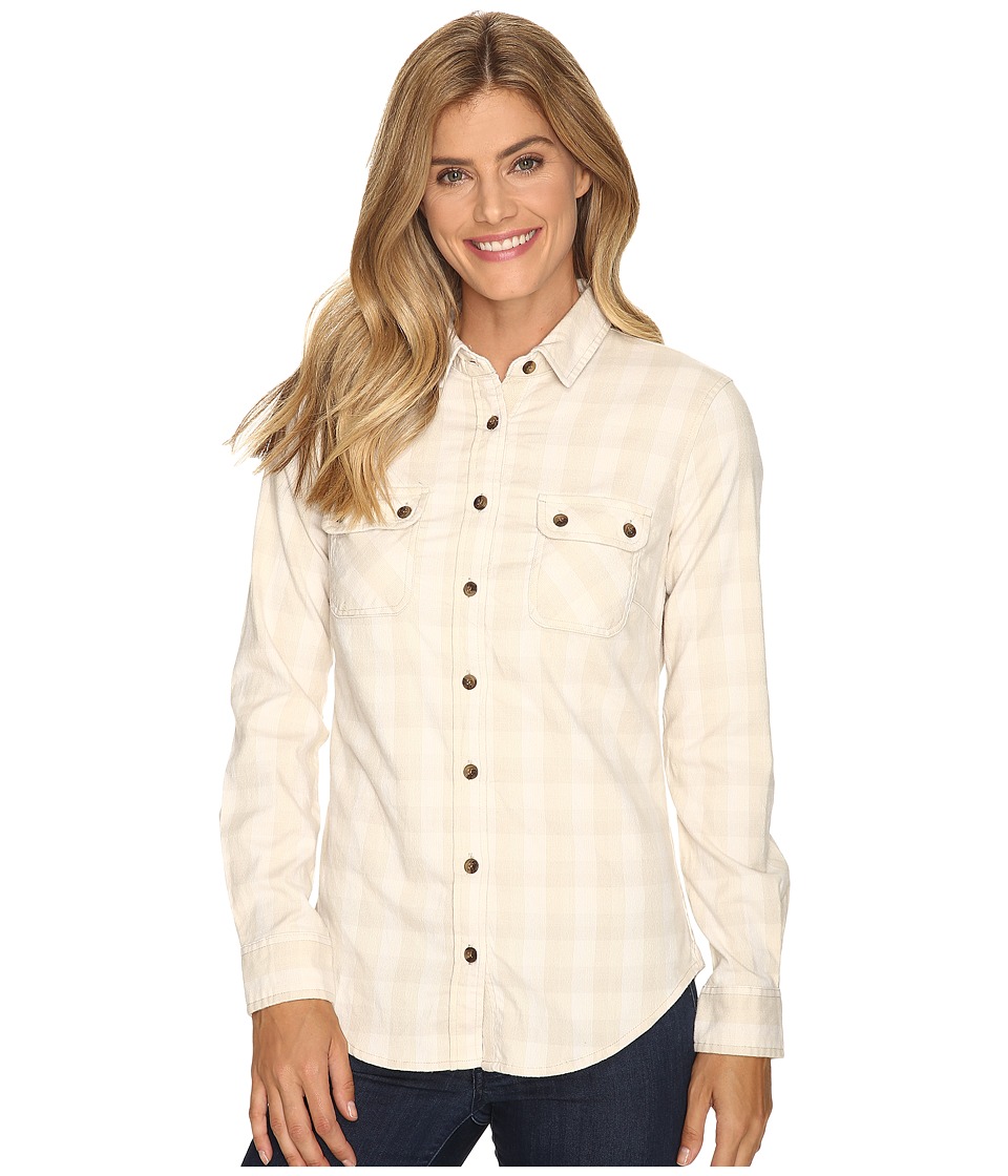 Mountain Khakis Peaks Flannel Shirt (Cream) Women