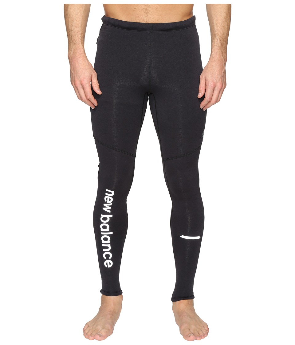 New Balance Performance Merino Tights (Black) Men