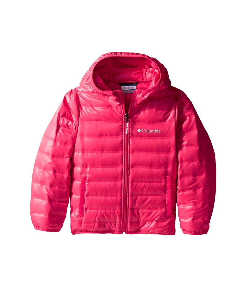 Columbia Kids Flash Forward Hooded Down Jacket (Little Kids/Big Kids) (Punch Pink) Girl