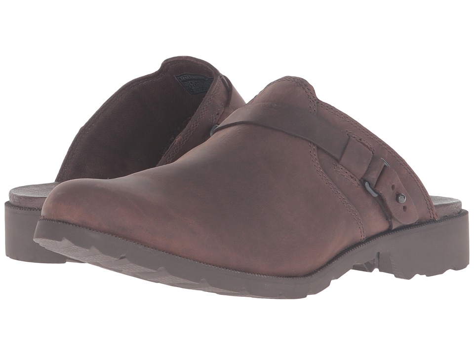 Teva Delavina Mule (Dark Brown) Women