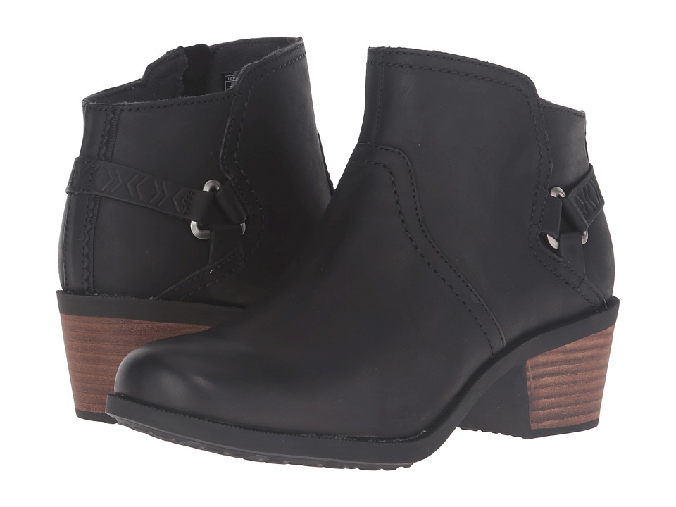 Teva Foxy Leather (Black) Women