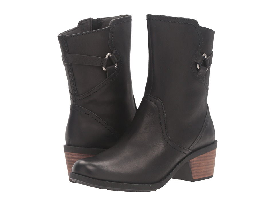 Teva Foxy Mid Leather (Black) Women