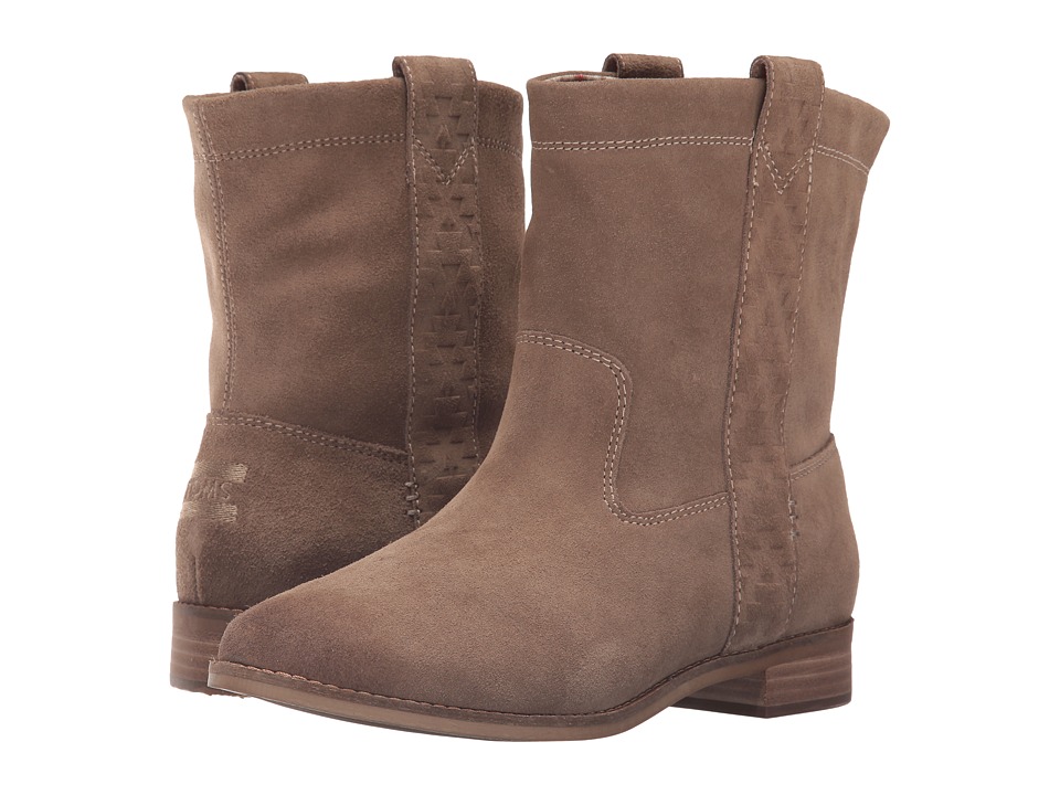 TOMS Laurel Boot (Amphora Burnished Suede) Women