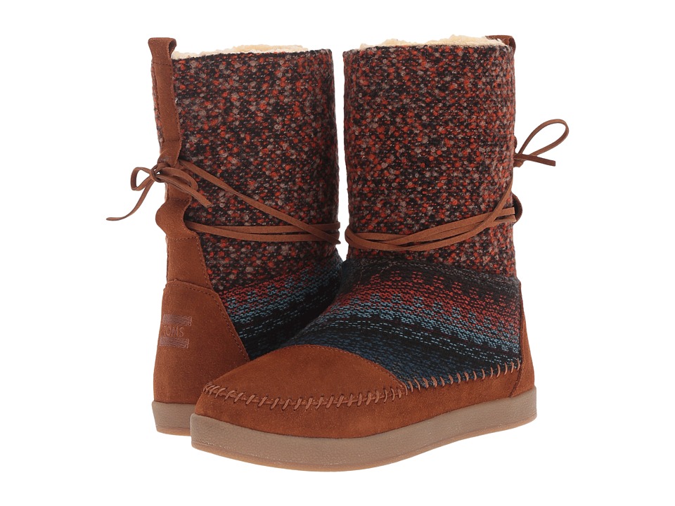 TOMS Nepal Boot (Cinnamon Suede/Textile) Women
