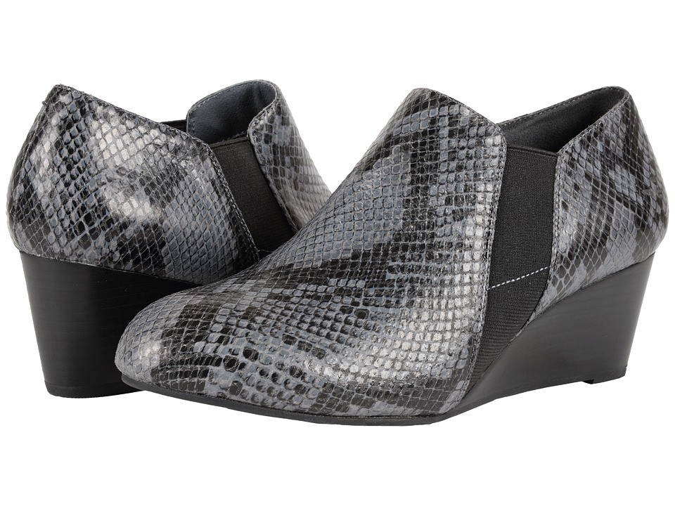 VIONIC Elevated Stanton Wedge (Grey Snake) Women