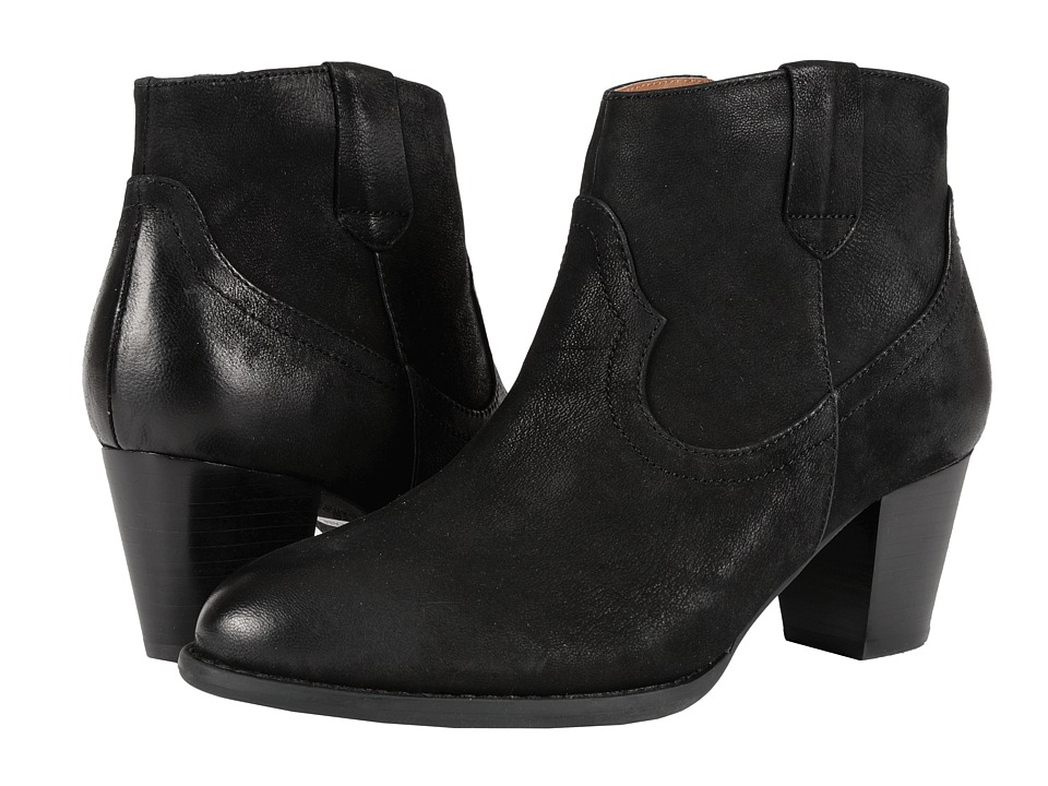 VIONIC Upright Windom Western Ankle Boot (Black) Women