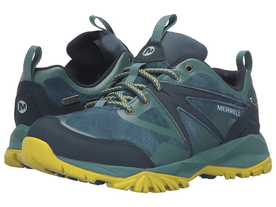 Merrell Capra Bolt Leather Waterproof (Sagebrush Green) Women